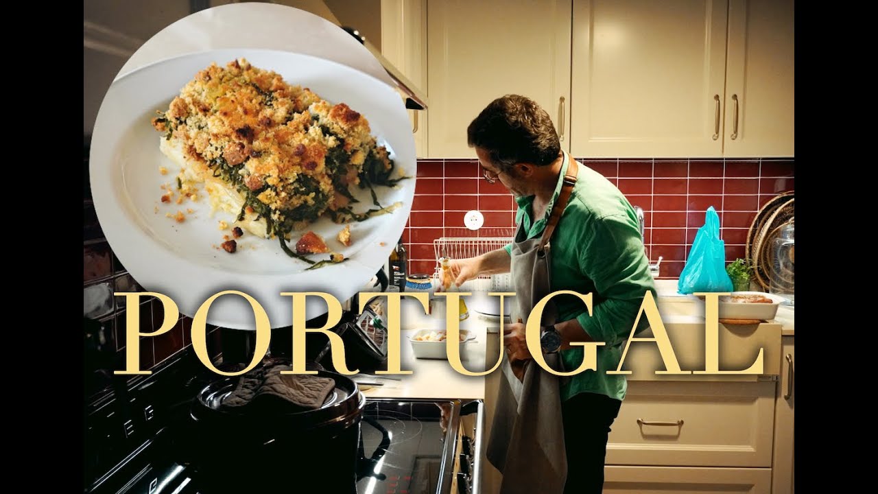 【定住旅行】＠ポルトガル タラのパングラタンを作る！ Making gratin with bread and codfish
