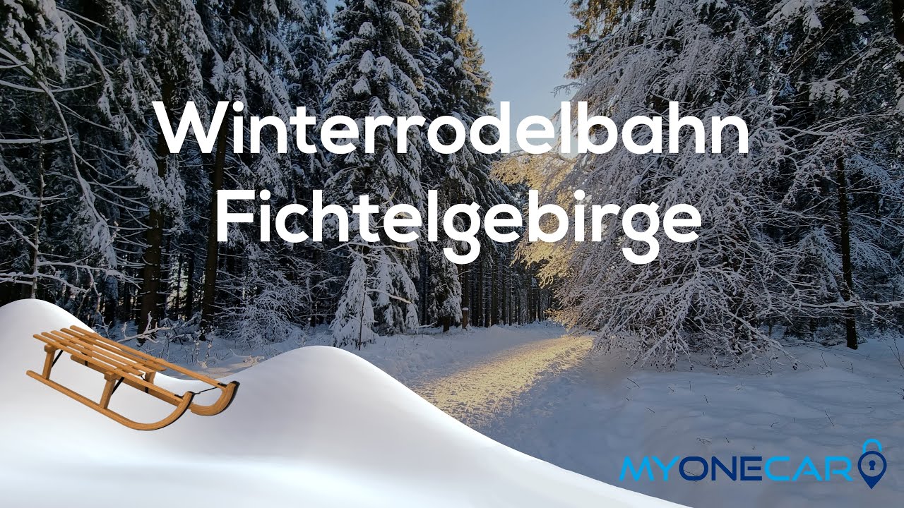 Geheimtipp: Die Winterrodelbahn als Ausflugsziel in der Nähe von Bayreuth/Nürnberg im Fichtelgebirge