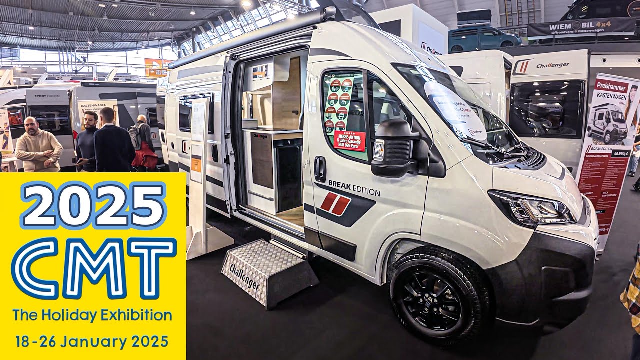 CHALLENGER V114 BREAK EDITION 2025 CMT MESSE 2025 ШТУТГАРТ FIAT DUCATO КЕМПЕРВАН