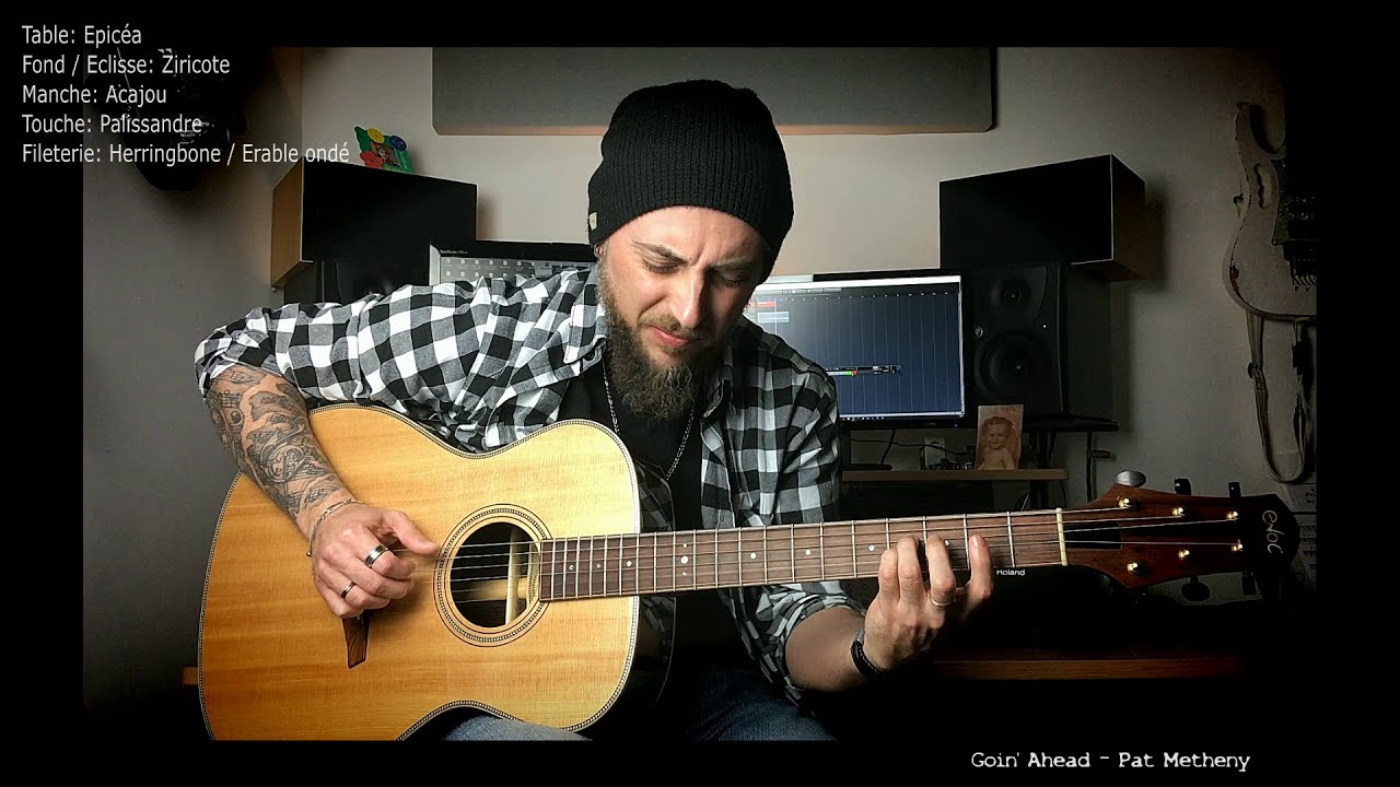Enoc Guitars - Démo guitare acoustique OM par Thomas Fratti - (Pat Metheny cover)