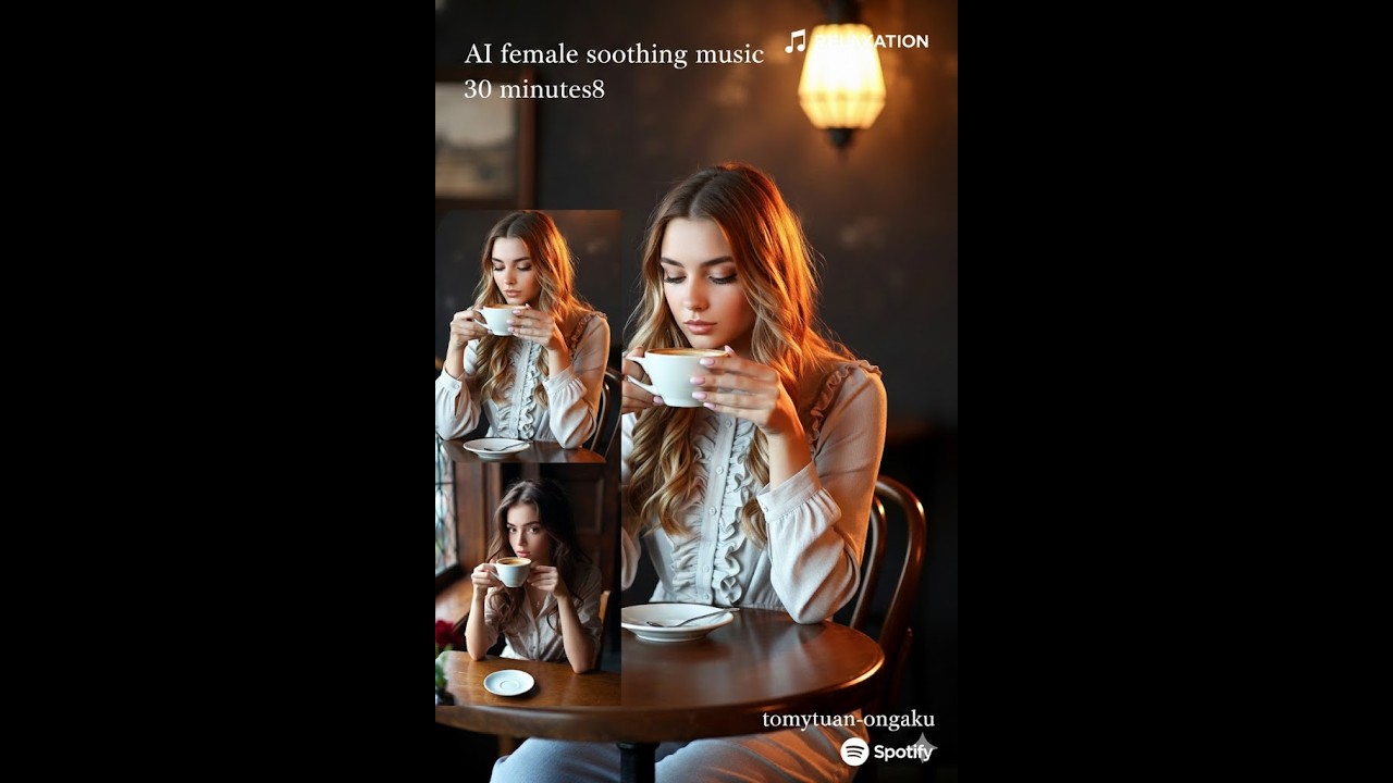 AI Female Singer Healing 30 Minutes8(Official Lyric Video) / AI Female Vocal Ballad癒やし、心地よい、AI音楽