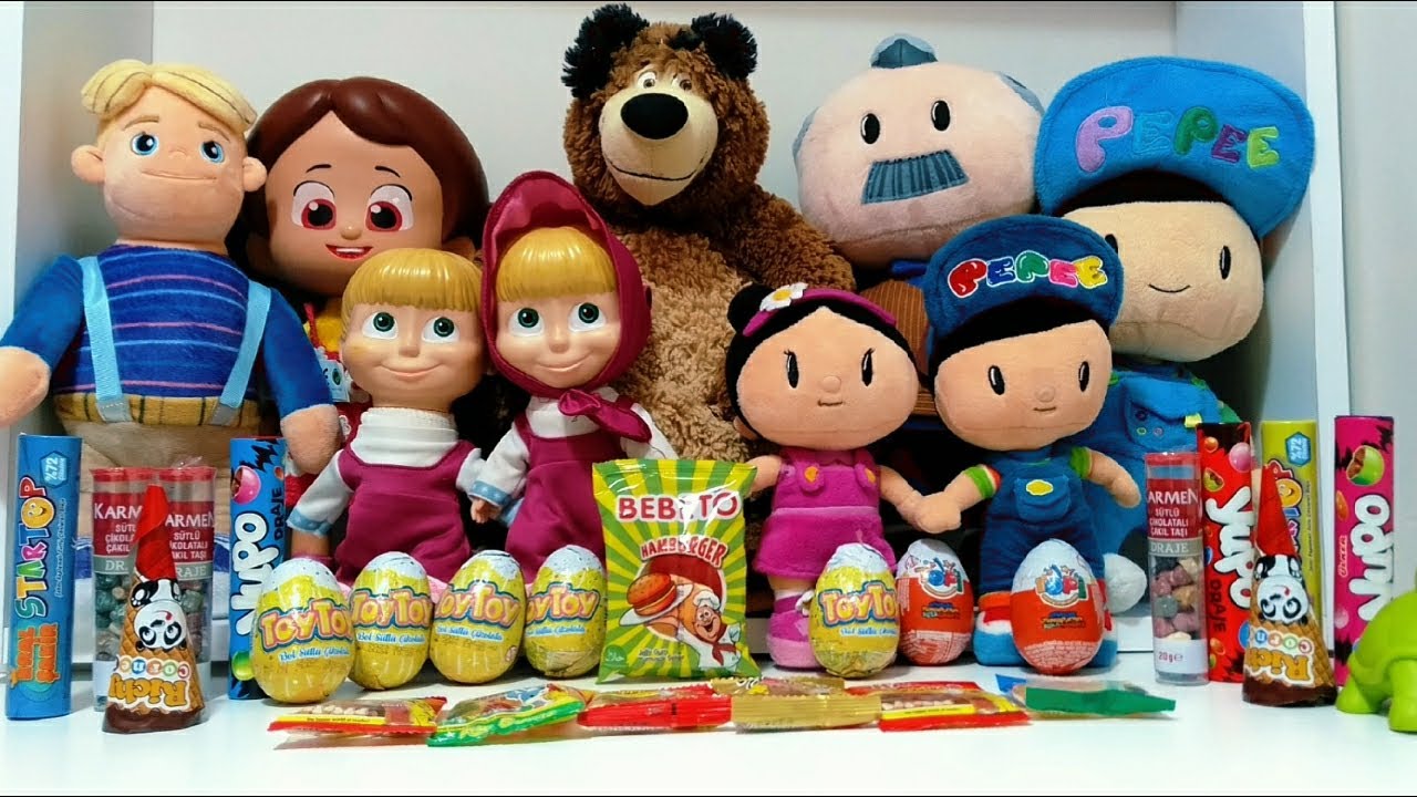 Çocuklar İçin. Pepee, Niloya, MaşaKocaAyı, RafadanTayfa, Seçkin -