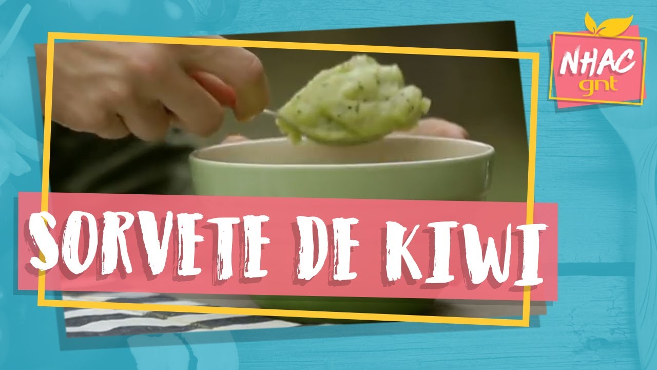 Sorvete de kiwi | Rodrigo Hilbert | Tempero de Família