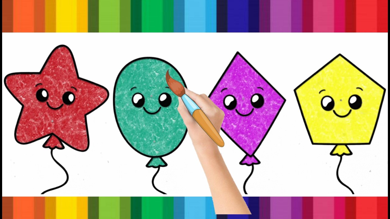 Раскраски для детей от Happy Brain Kids Learning