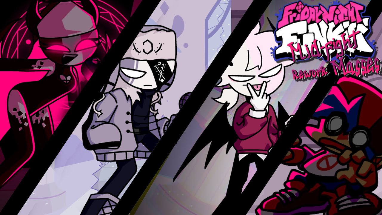 New Mid Fight Masses Rework - New Chart - New Custscene - New Desing  [Friday Night Funkin' Mod ]
