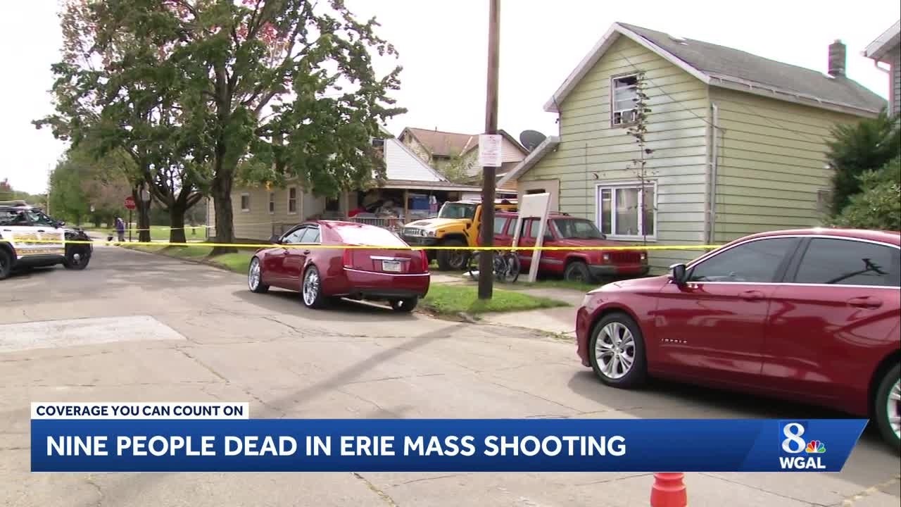 Erie Police Chief shares chain of events, victims' ages after shooting kills 9