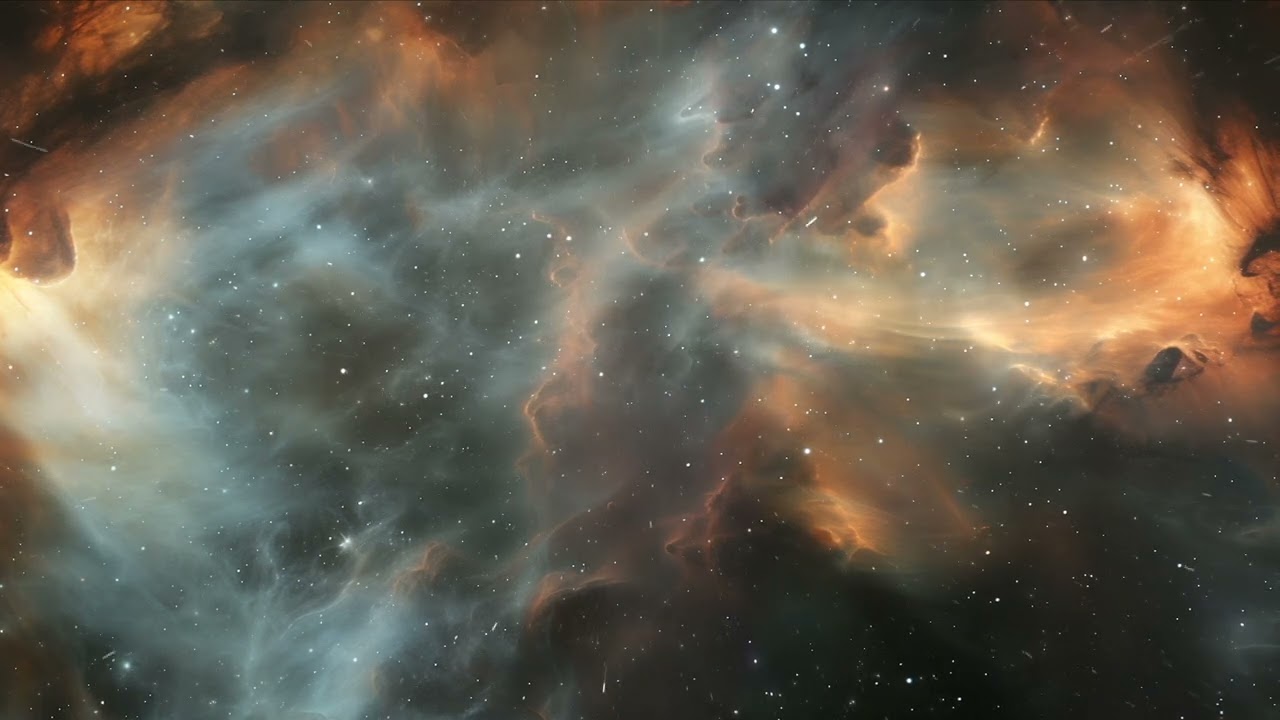 Travel through space: Stars and nebulas live wallpaper, TV background, and screensaver