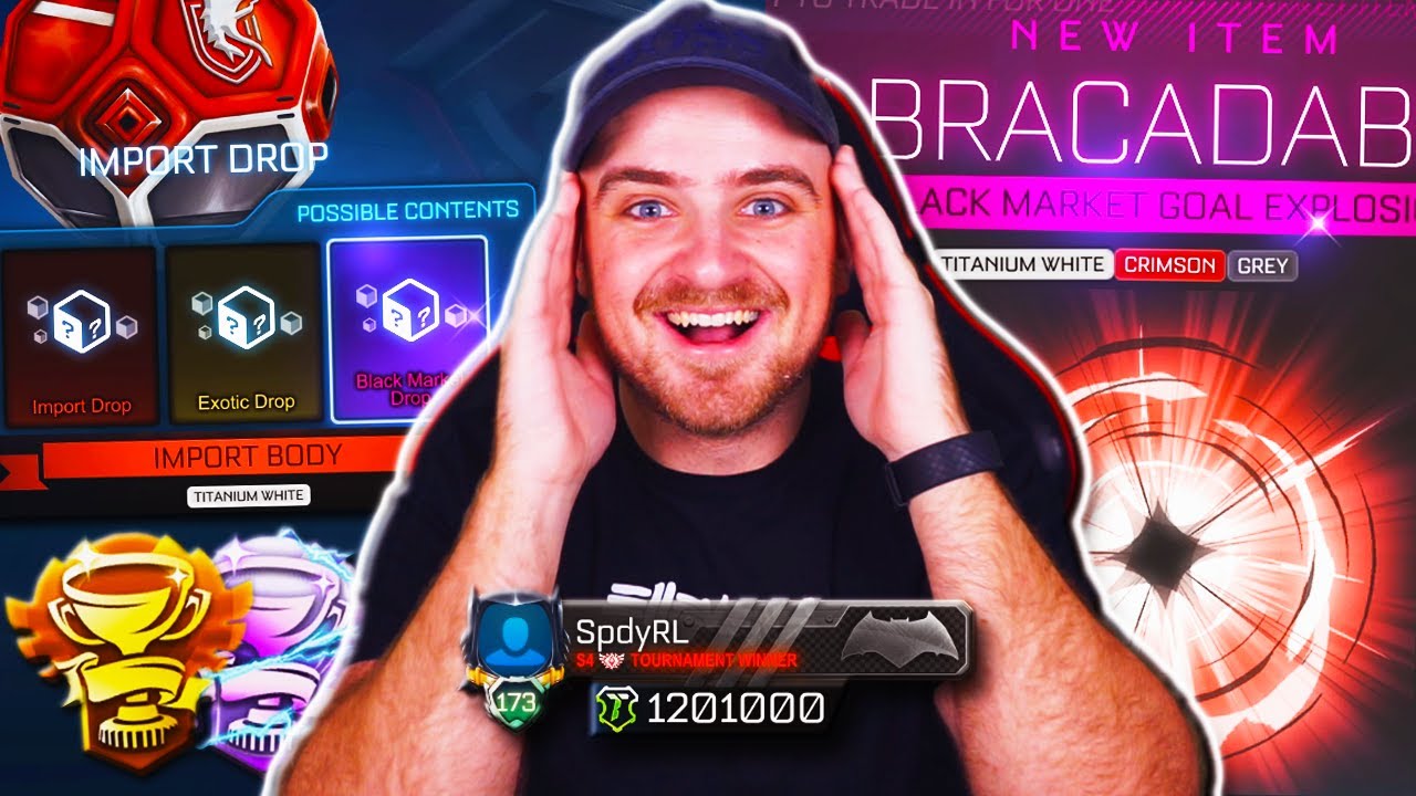 *1.2 MILLION TOURNAMENT CREDITS + SEASON 4 REWARDS* INSANE TOURNAMENT OPENING IN ROCKET LEAGUE