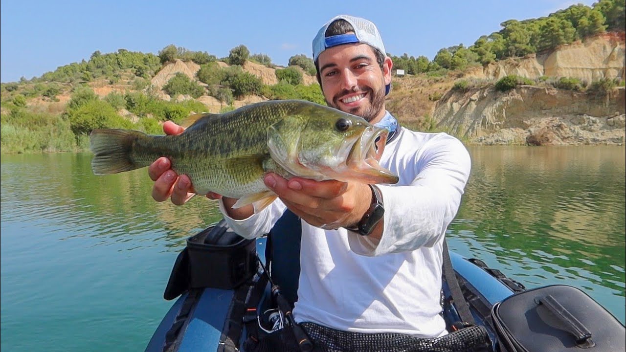 BLACK BASS desde PATO en DELTA DE EBRO