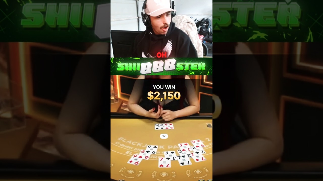 BLACKJACK DEALER BUSTS!! @roobet #roobet #blackjack #baccarat #poker #tourney #tablegames #maxwin