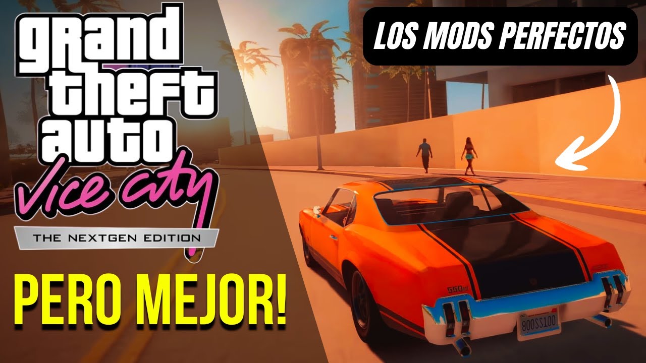 GTA Vice City NextGen Pero MEJOR! (Graficos, Vehiculos y MAS Mods Increibles)