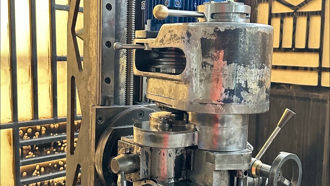 Homemade milling machine(head milling)