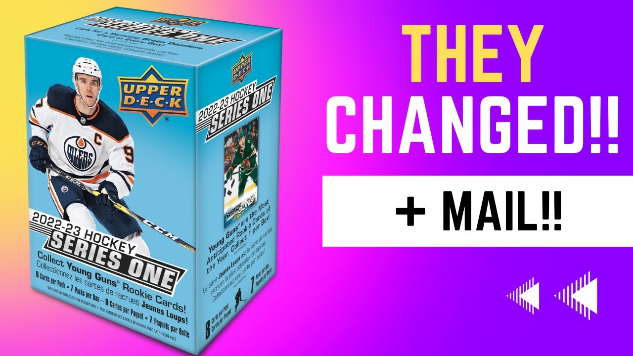 *NEW* 2022-23 UPPER DECK SERIES 1 BLASTER BOX BREAK + MAIL!