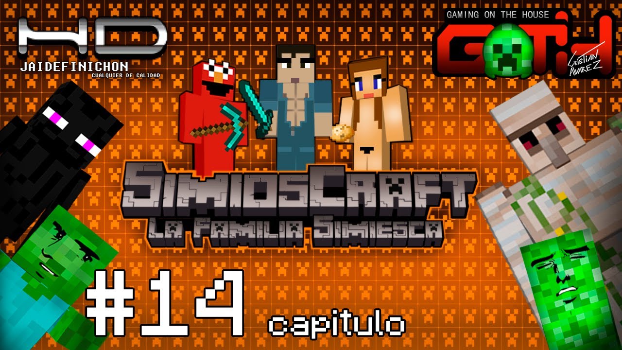 SimiosCraft #14 (Ender Dragon y mutantes!) Minecraft en Español - GOTH