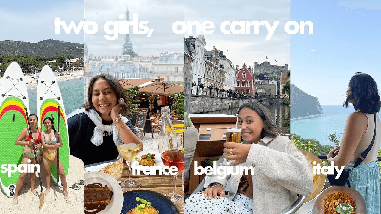 travel to countries in europe with me with just a carry on | spend a couple weeks with me traveling!
