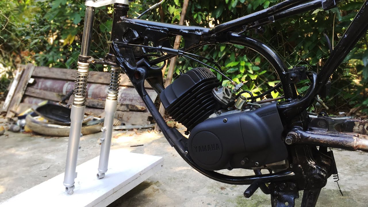 1999 Yamaha Rs-100T Street Tracker Build Part 1