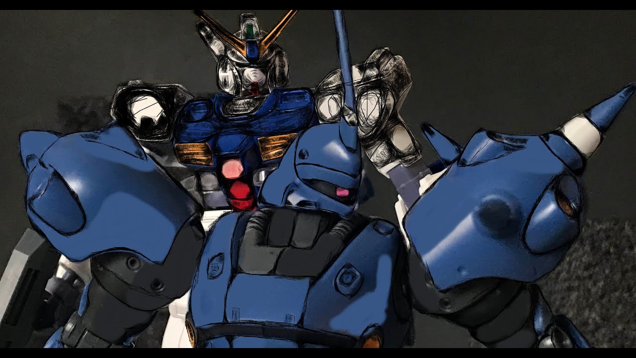 Kampfer's big day out - Mobile suit Gundam Stopmotion