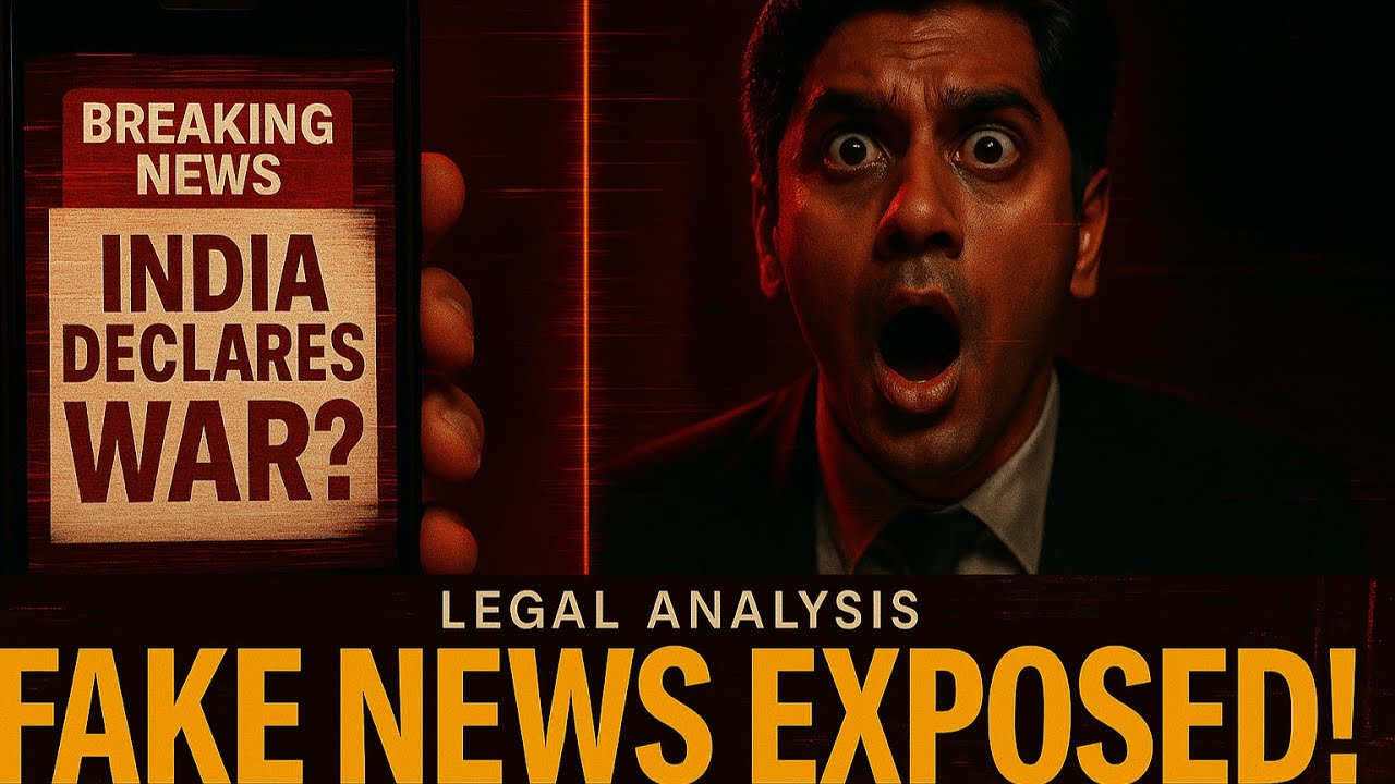 Fake News Nearly Caused Mass Panic in India | Truth About Rumors | LEGAL ANALYSIS