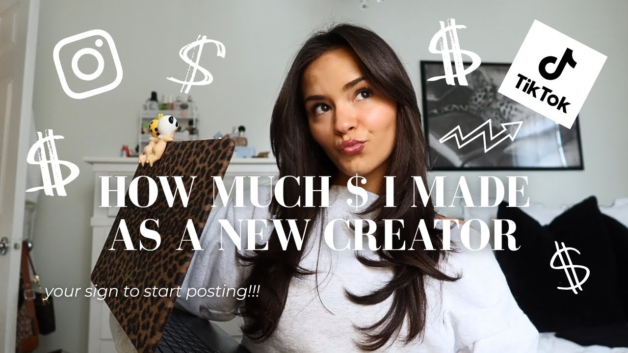 How Much Money I Made As A Creator in 2025  (My First Year of Being A Content Creator)