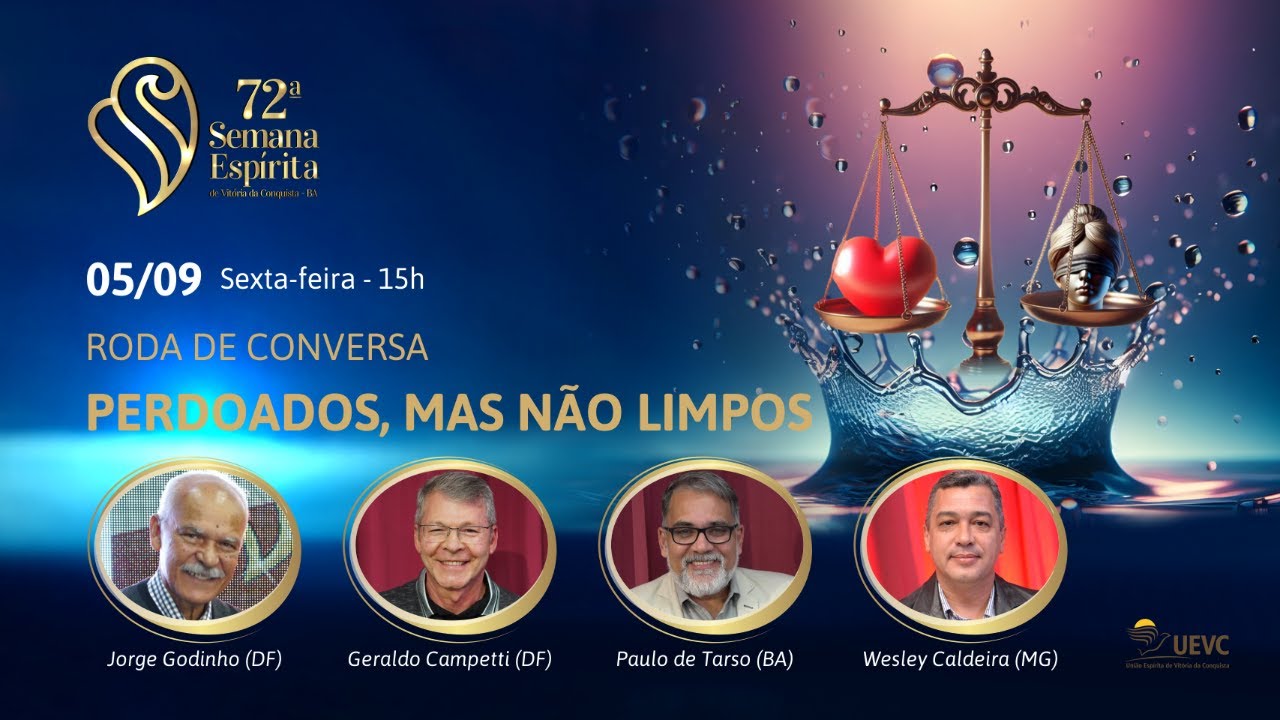 Perdoados, mas não limpos | Roda de Conversa