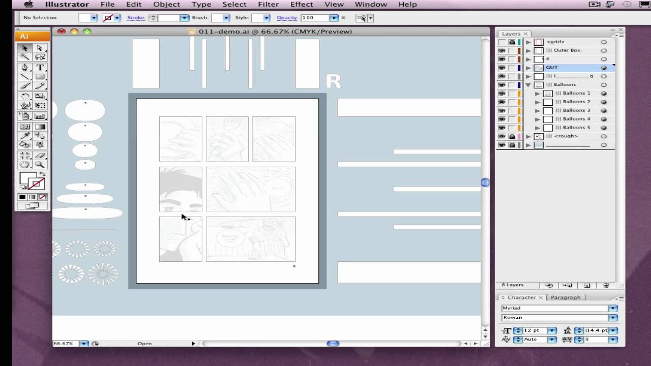Scott McCloud: Lettering Comics in Illustrator (2 of 2)