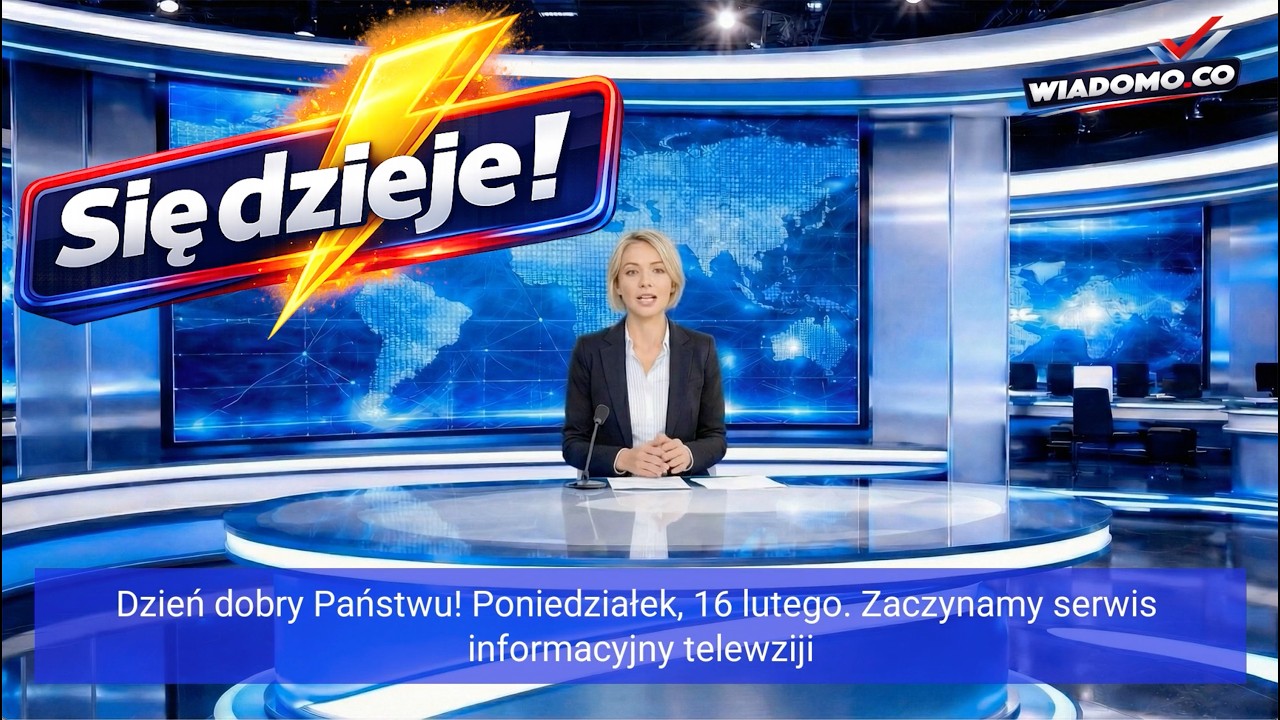 Serwis informacyjny telewizji @wiadomocotv „Się dzieje!” – 16 lutego