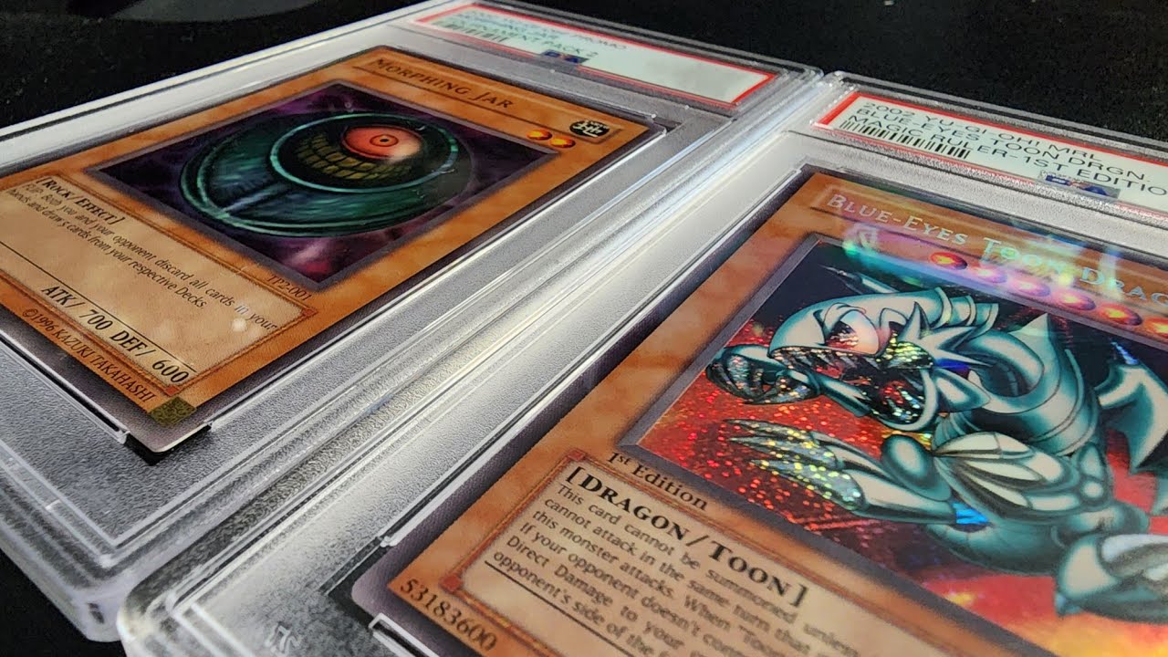 Insane PSA 10 Vintage Yu-Gi-Oh! Grading Return