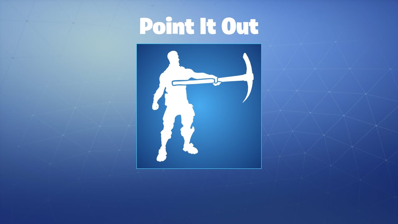 Point It Out | Fortnite Emote