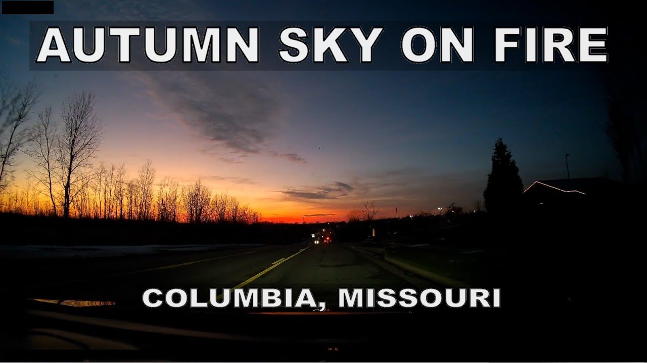 Episode 74 | Beautiful Late-Autumn Dusk Drive | Columbia, Missouri | Scenic Commute | Dec 2, 2025