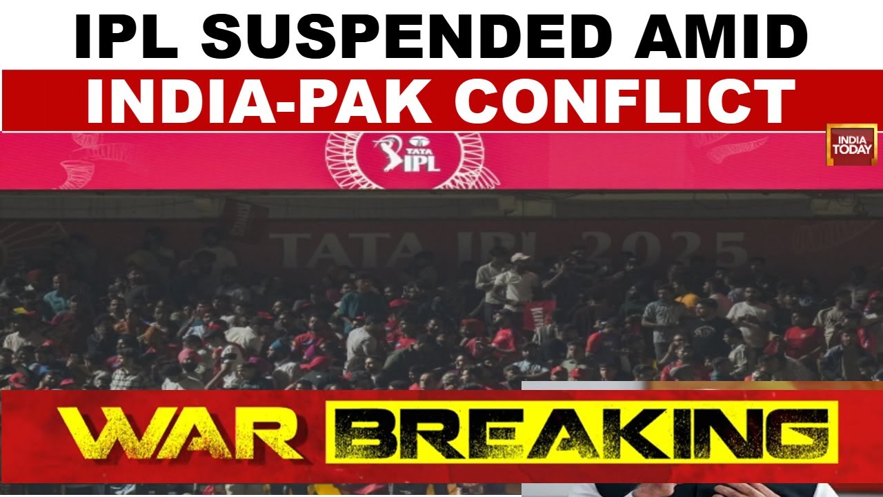 BCCI Suspends IPL 2025 Indefinitely Amid Escalating Tensions With Pakistan | India Today News