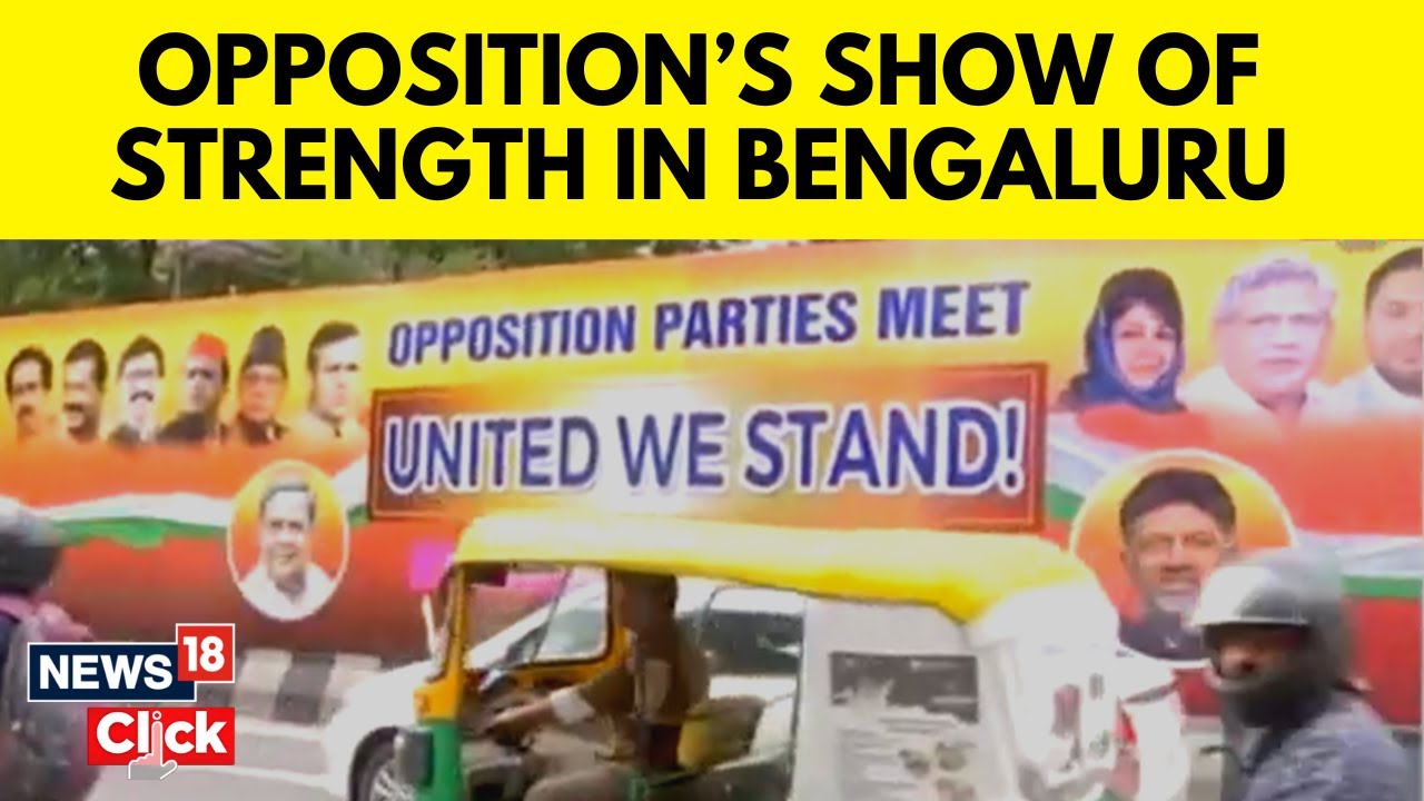 Opposition Parties Meeting In Bengaluru At The Taj West End Hotel | 2nd Opposition Meet In Karnataka