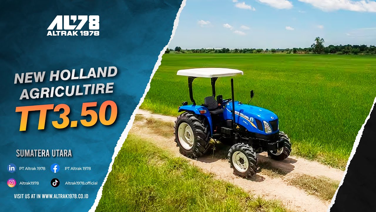 New Holland Agriculture TT3.50 (Samosir, Sumatera Utara)