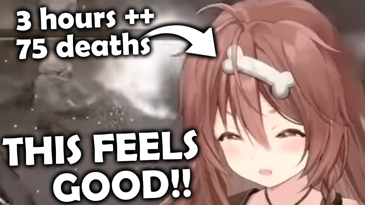 Korone Finally Understand The Thrill Of Souls Game