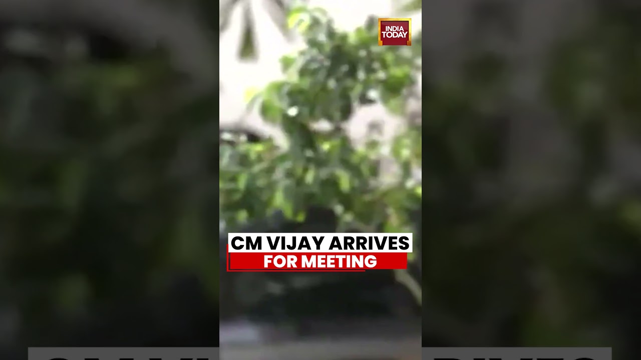 Tamil Nadu CM Vijay Arrives For All-Party Delimitation Meeting | Chennai