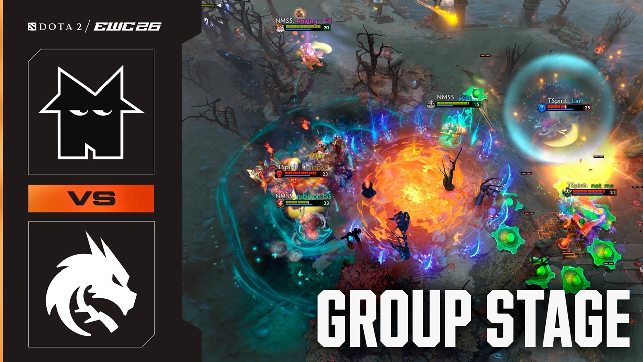 SPIRIT vs. NEMESIS | Dota 2 at EWC 26 - Group Stage - HIGHLIGHTS