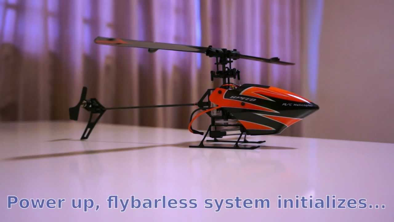 WLtoys V922 6-Channel Flybarless Micro Helicopter - Indoor Hovering Exercise