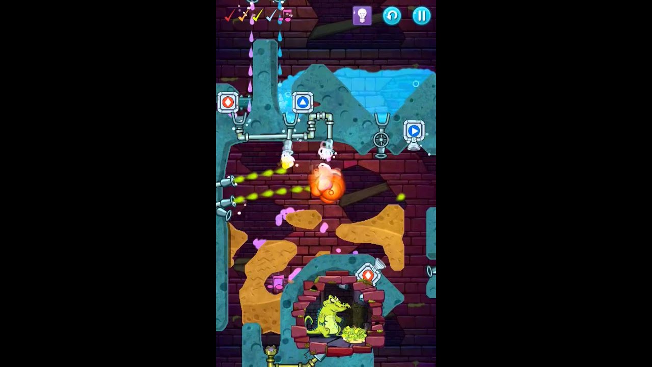 Where's my Water 2 Level 105 Stop Over the Rainbows Cranky, Melody, Guest Star Swampy