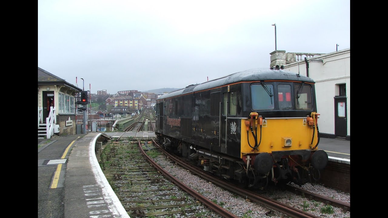 Cab Ride on the Folkestone Harbour Branch Fragonset 73107