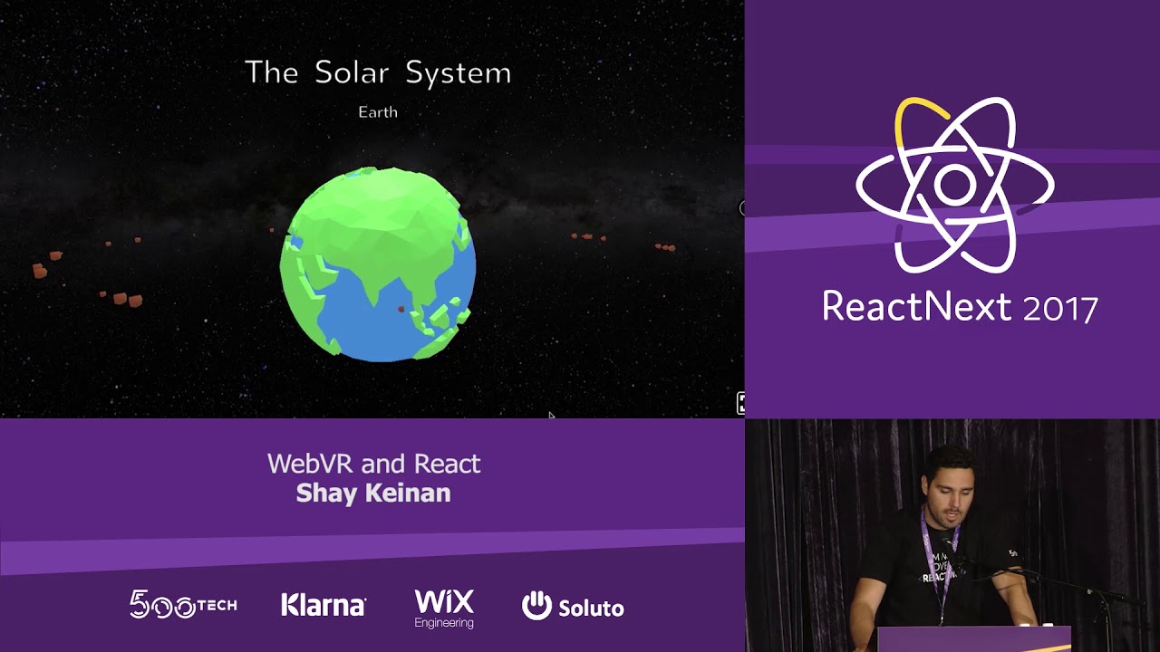 Shay Keinan: WebVR and React — ReactNext 2017