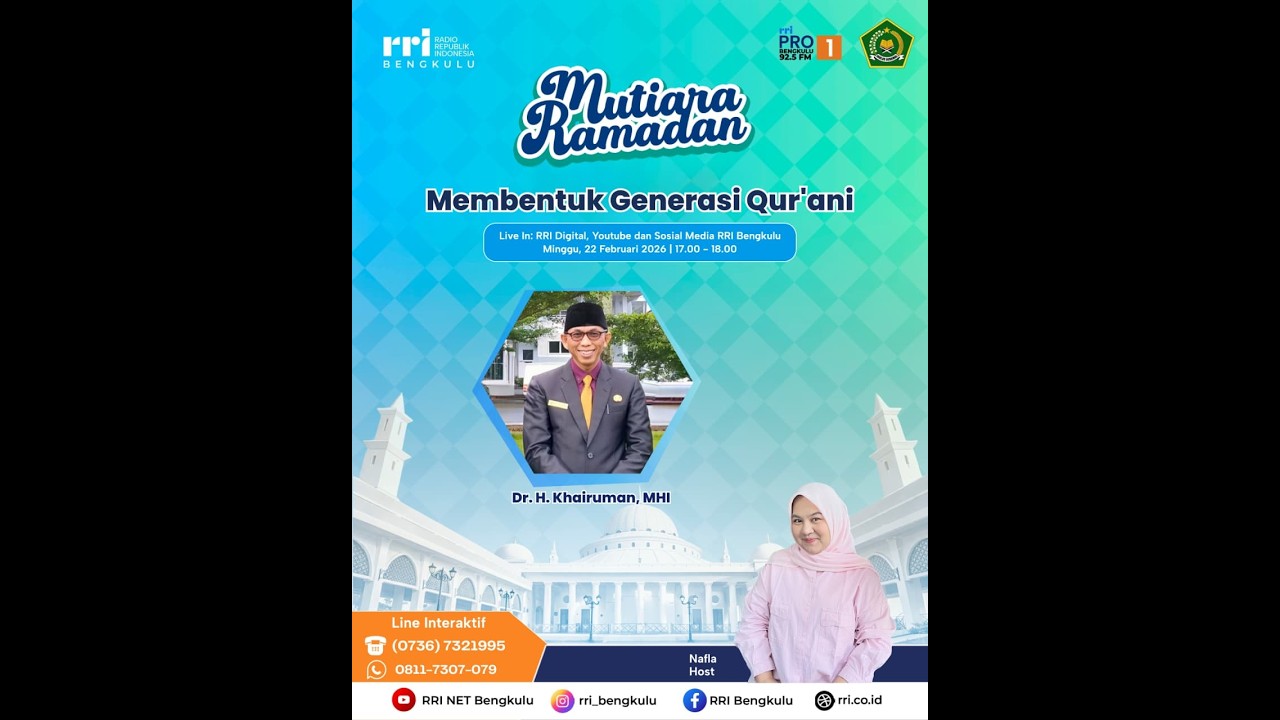 MUTIARA RAMADHAN | MEMBENTUK GENERASI QUR'ANI