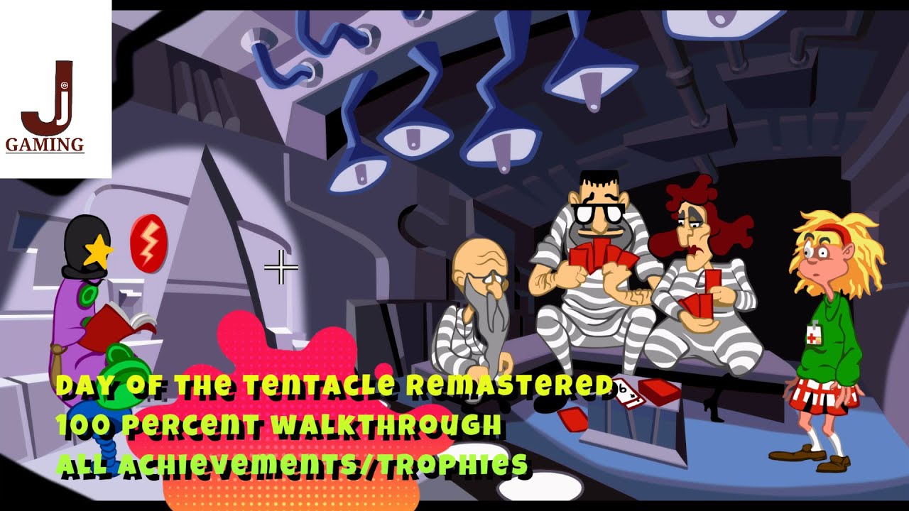 Day of the tentacle remastered 100 percent walkthrough