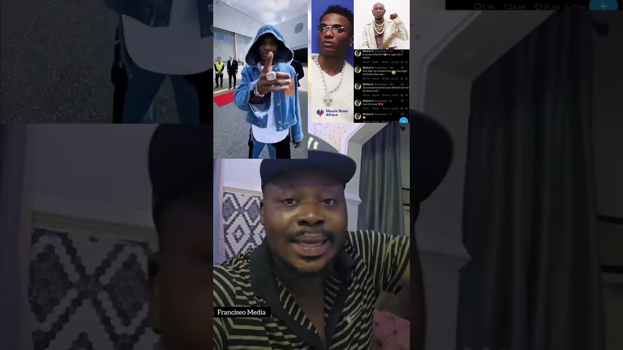 So wizkid said his bigger than Fela...Apology must follow this talk