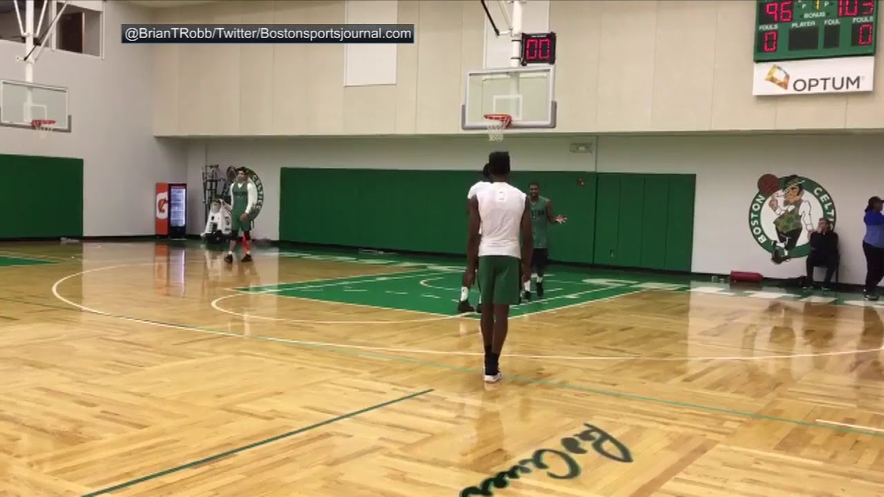 Kyrie Irving has no problem schooling his teammates, including Jaylen Brown and Jayson Tatum | ESPN