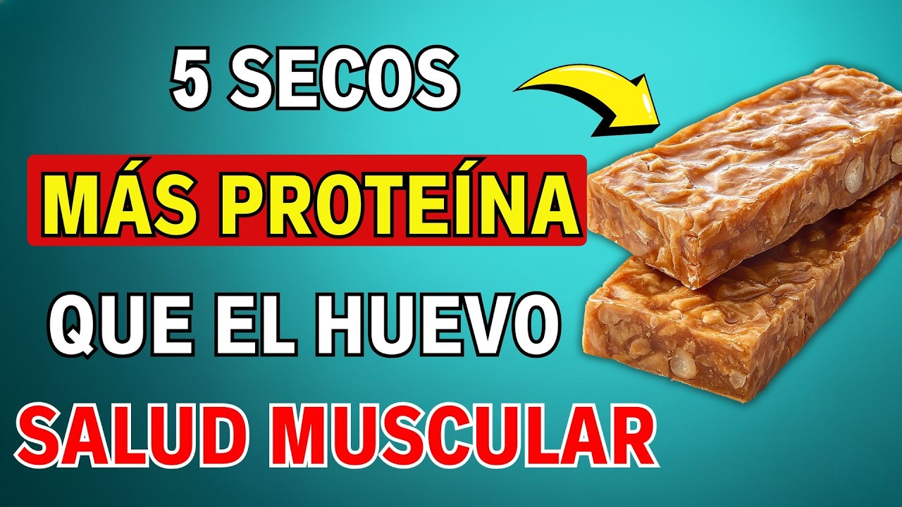Descubre 5 Frutos Secos con Más Proteína que el Huevo que Pueden APOYAR la Salud MUSCULAR