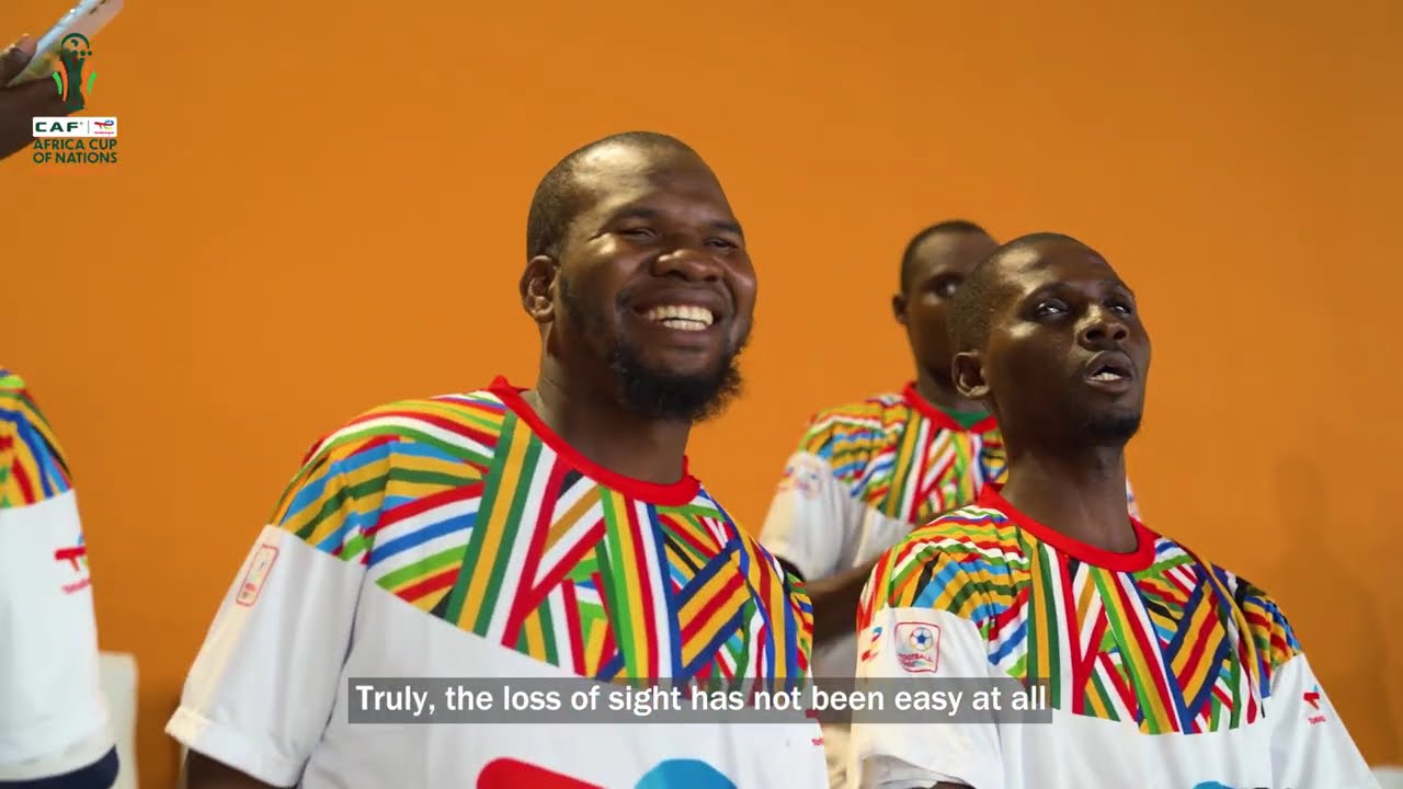 'Touch to see' - Making sure football is indeed for everyone. ❤️⚽️