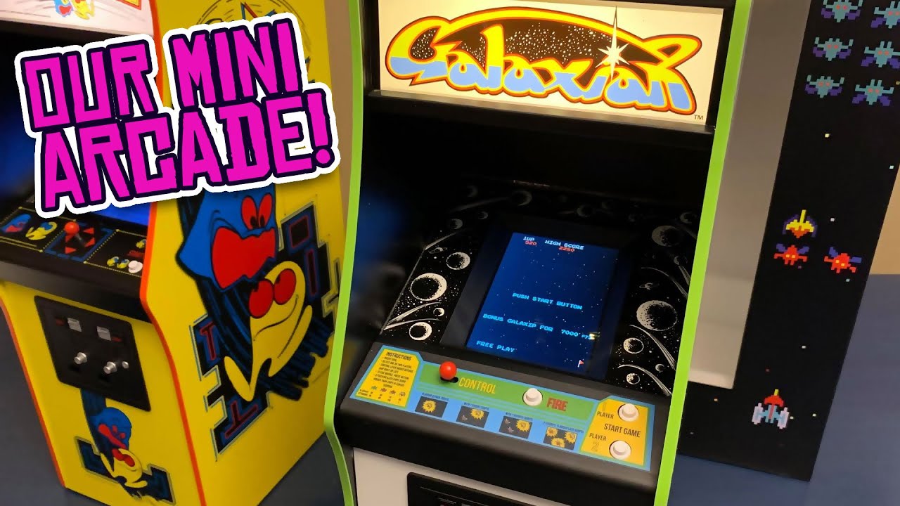 GALAXIAN Mini Arcade Machine Review! (Quarter Arcades by Numskull)