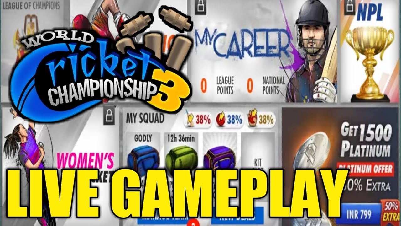 🔥WCC3 LIVE GAMEPLAY AND FIRST LOOK | CAREER MODE AND WOMENS CRICKET