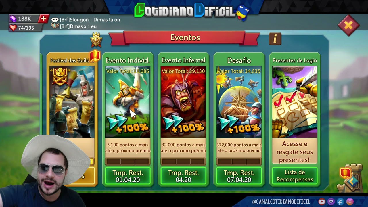 LORDS MOBILE : AS MELHORES GUILDAS BRS NO TOP 100 MUNDIAL!