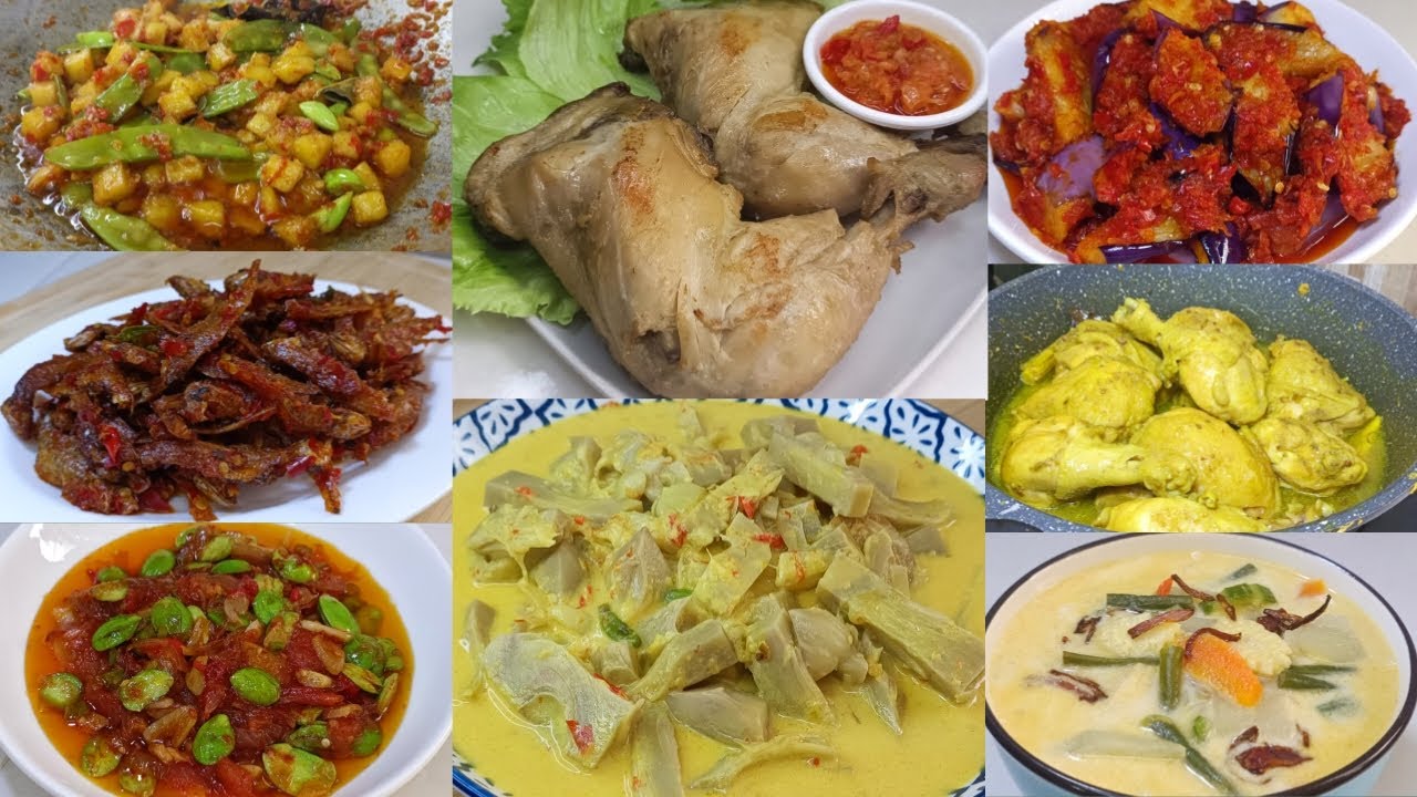 8 resep masakan mudah & simpel untuk seminggu