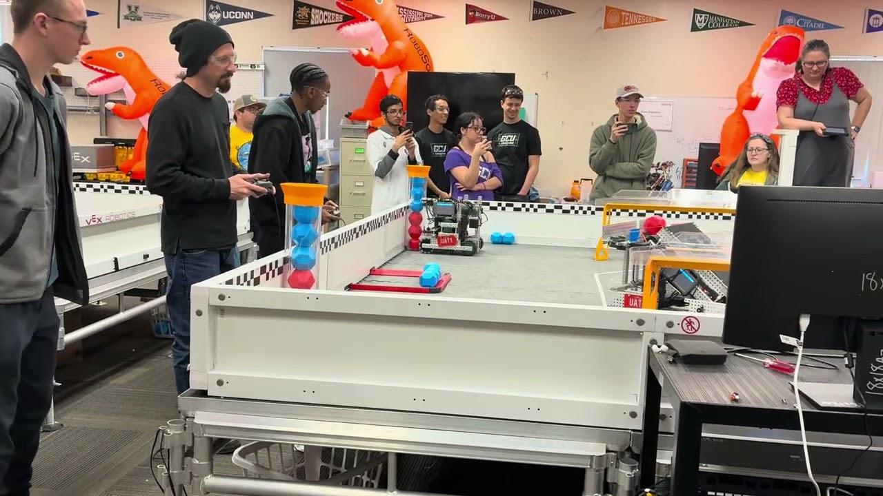 First match for 2/21/2026 Arizona Universities Vex competition for UAT